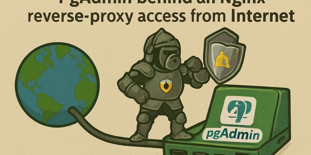 How to configure containerized PgAdmin + Nginx Reverse Proxy