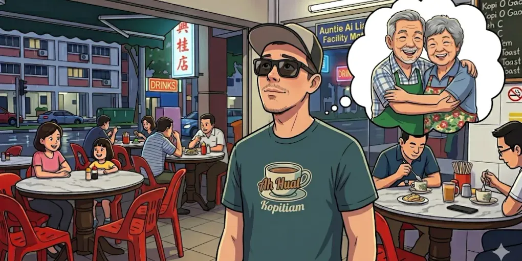 How I Built My Singaporean Grandparents Running a Food Court — In AI