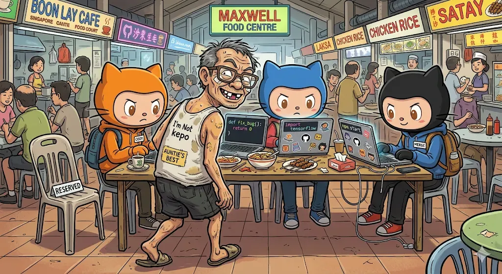 Git-Kepo sneak peeks into GitHub codes — images generated via Nano banana