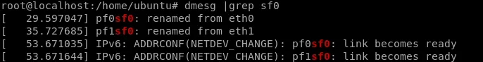 Investigating what pfXsf0 interfaces might be