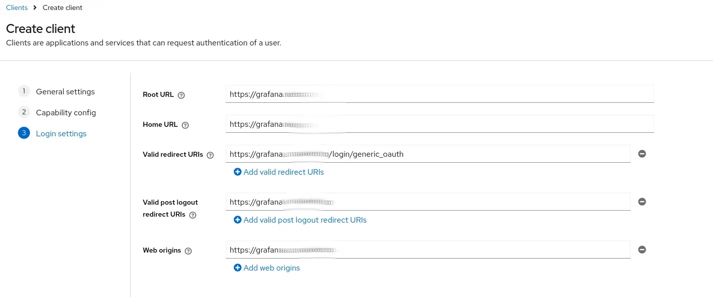 Set the URLs properly